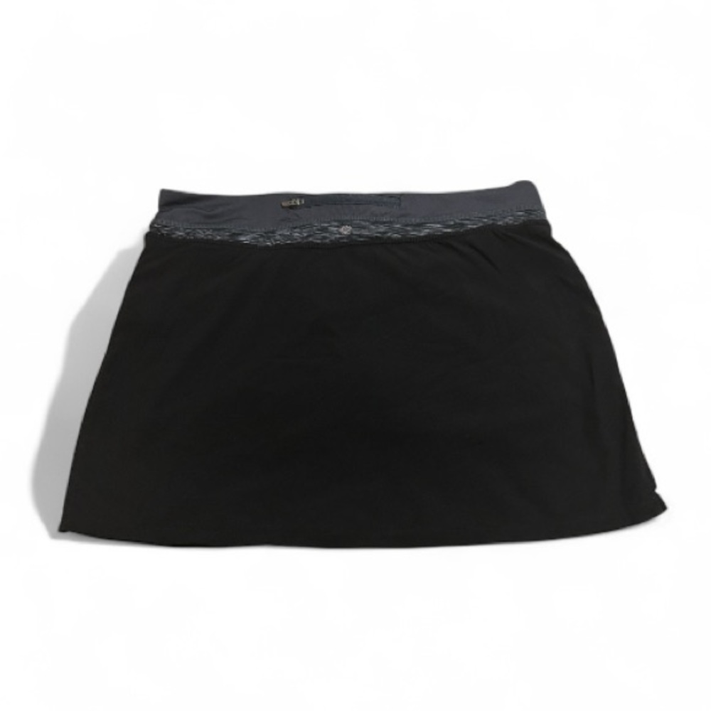 Women’s Tangerine Black & Grey Skorts